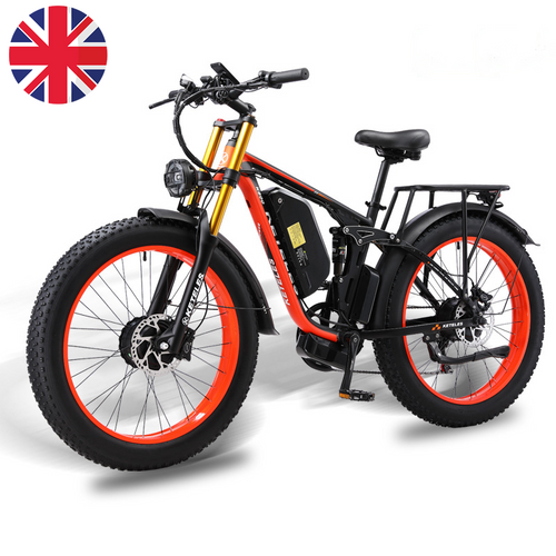 KETELES K800 Pro 2000W Dual Motor Double suspension Electric Bike(UK)