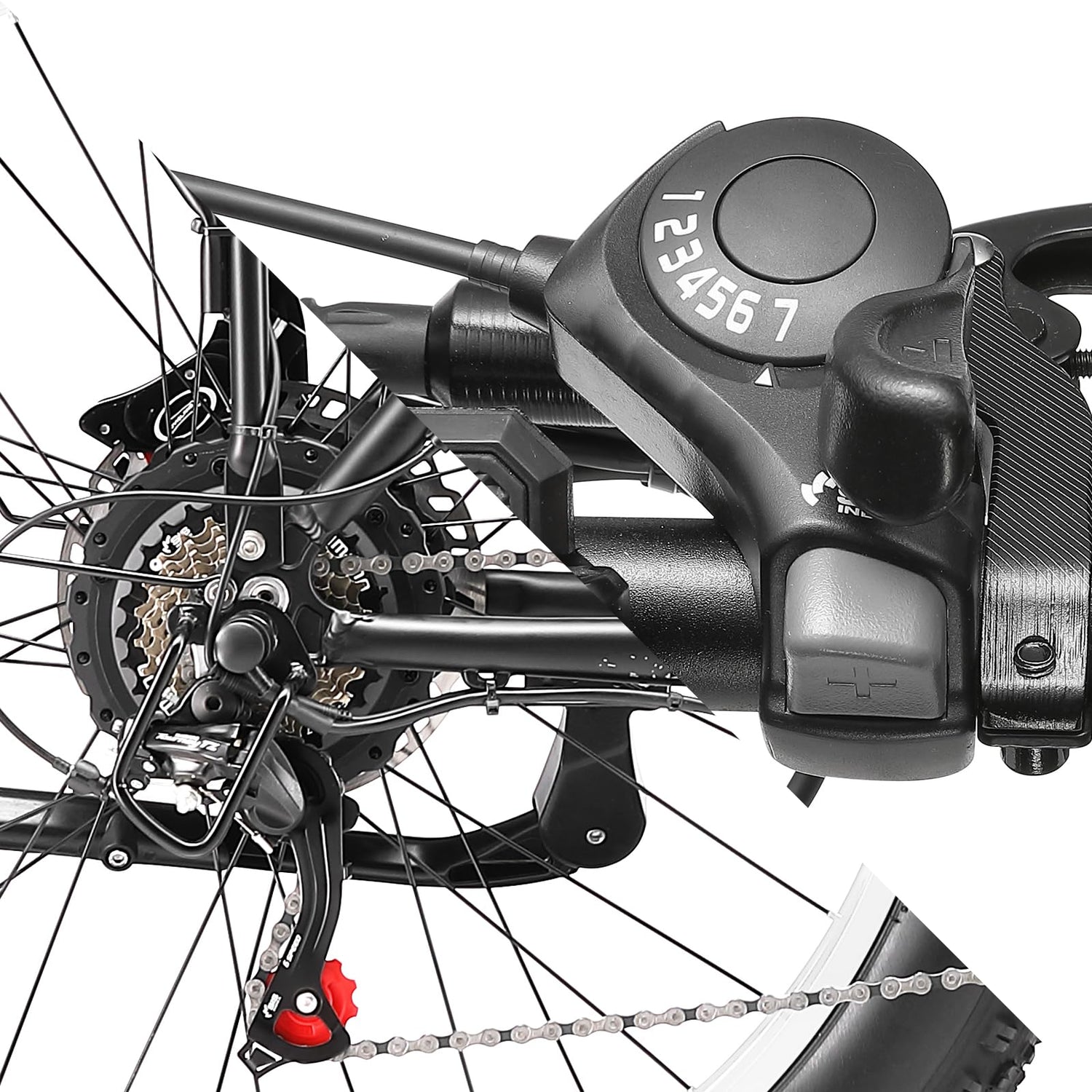 Keteles-K800-Shimano-Drivetrain