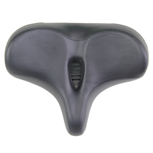 Widened and enlarged saddle
