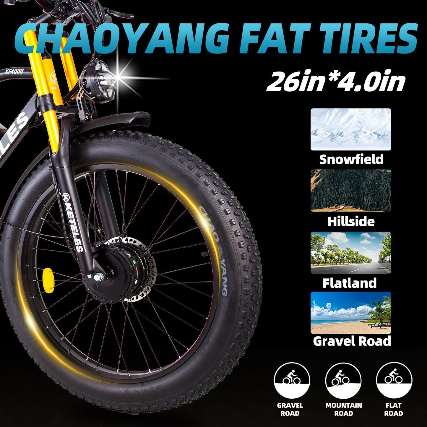 Keteles-XF4000-26*4.0-fat-tires