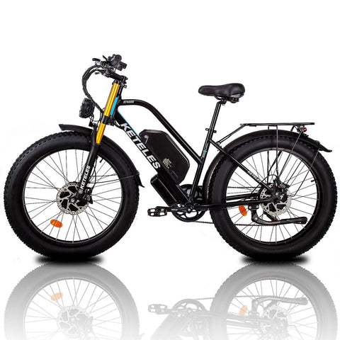 KETELES XF4000 2000W Dual Motor Electric Bike 48V 23AH Fat Tire E-Bike