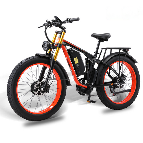 Bicicleta eléctrica de montaña con motor dual KETELES K800 Pro 2000W