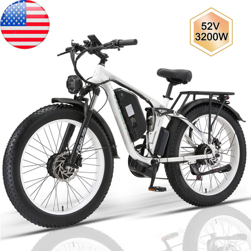 KETELES KAIJIELAISI V3 Pro Dual Motor 3200W Electric Bike | USA stock