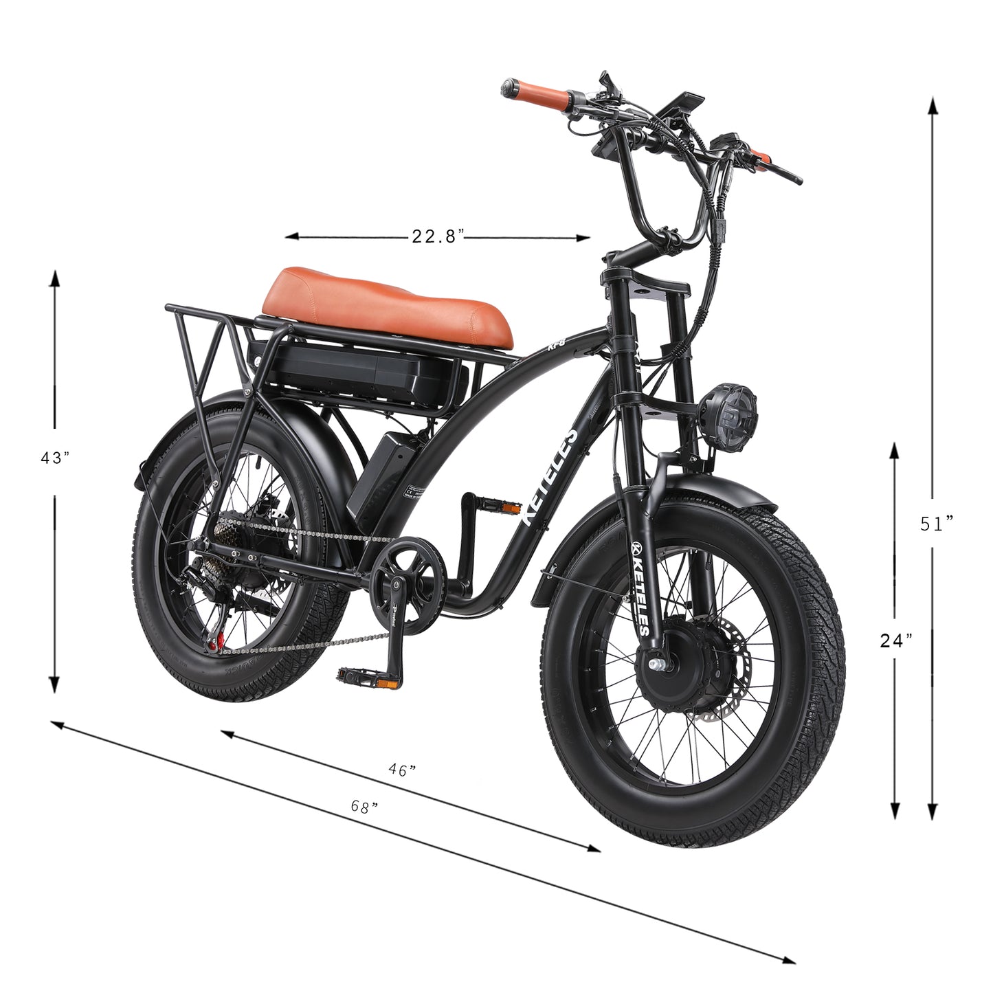 KETELES-KF8-2000W-dual-motor-Size