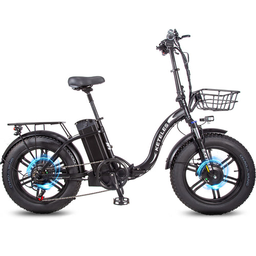 Bicicleta eléctrica plegable KTELES KF9 2000W