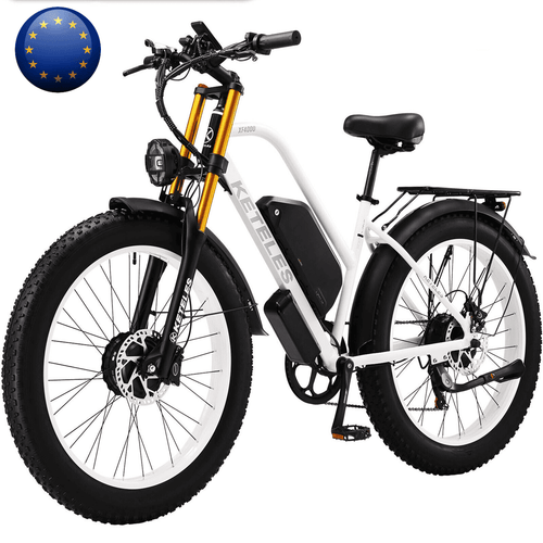 KETELES XF4000 2000W vélo électrique à double moteur 48V 23AH gros pneu E-Bike