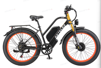 KETELES XF4000 2000W Dual Motor Mountain Electric Bike
