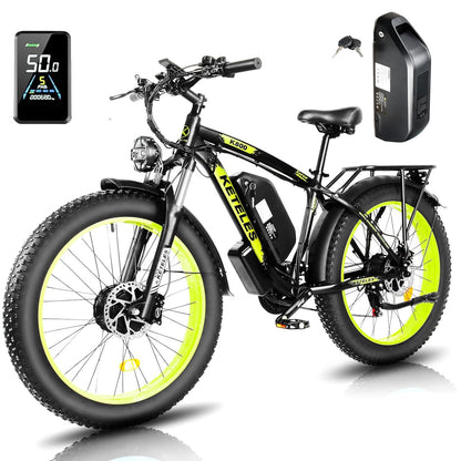 KETELES K800 2000W Dual Motor Mountain Electric Bike