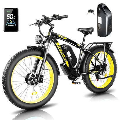 KETELES K800 2000W Dual Motor Mountain Electric Bike