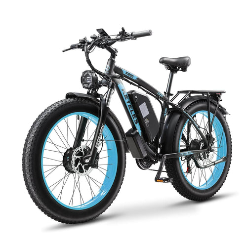 Bicicleta eléctrica de montaña con motor dual KETELES K800 de 2000W